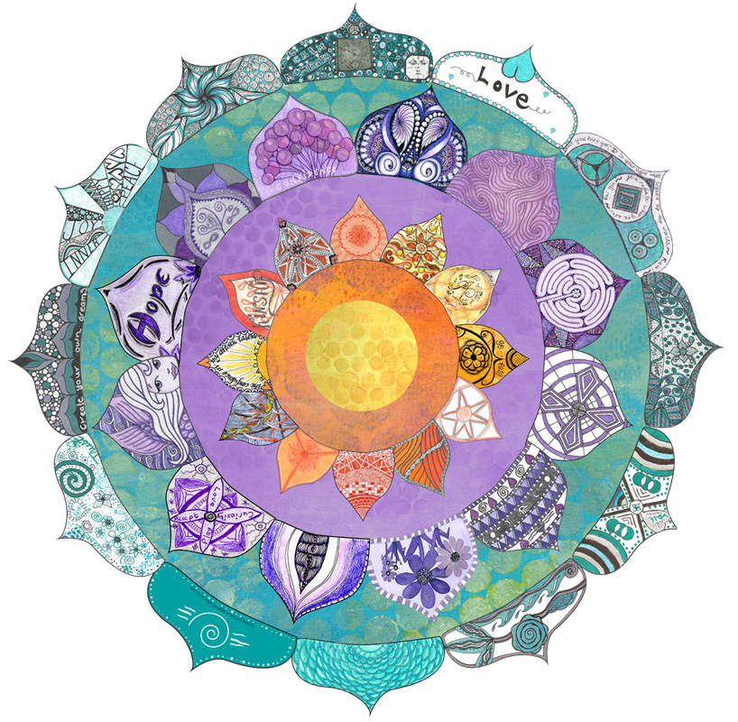What is a Mandala?  How to Draw Mandalas and the 100 Mandalas Challenge  with Kathryn Costa