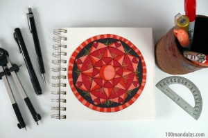 How to Draw Perfectly Symmetrical Mandalas for Beginners