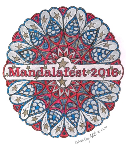 Mandalafest Coloring Contest