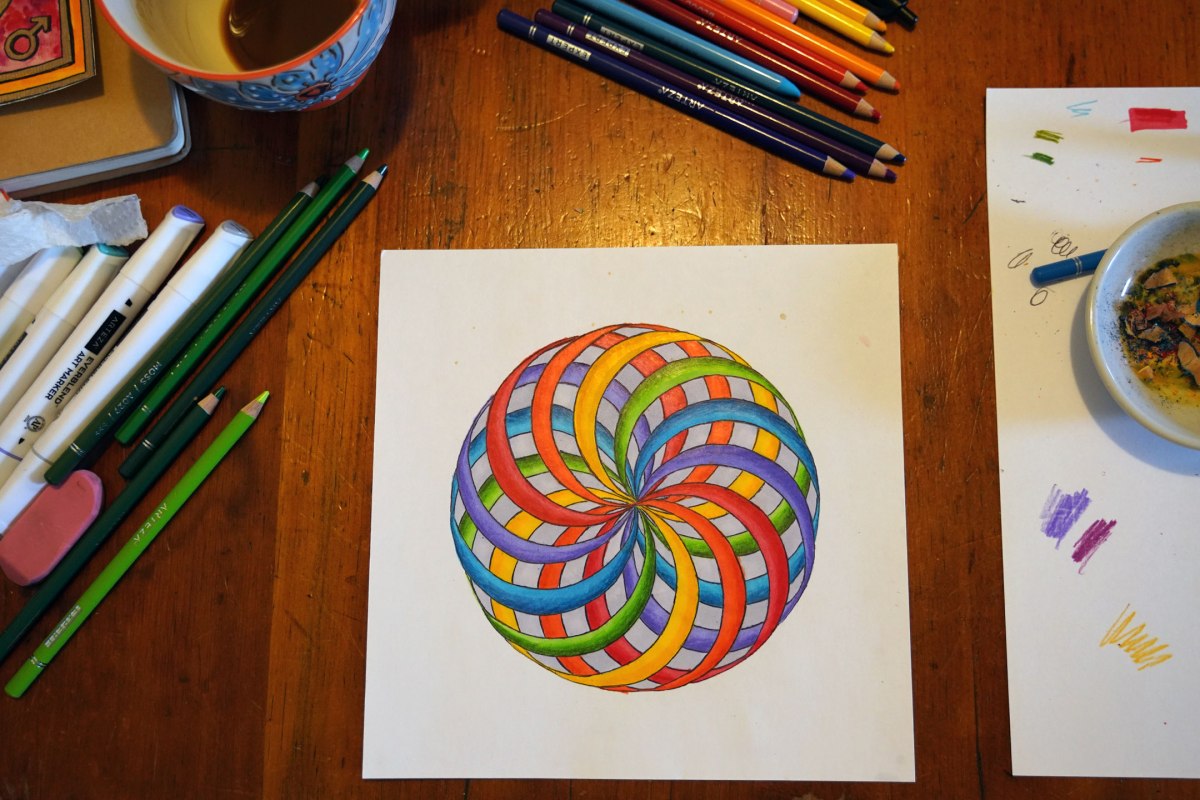 How to Draw Mandalas and the 100 Mandalas Challenge with Kathryn Costa
